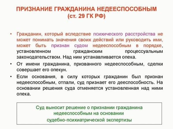 Дееспособность в сделках с недвижимостью