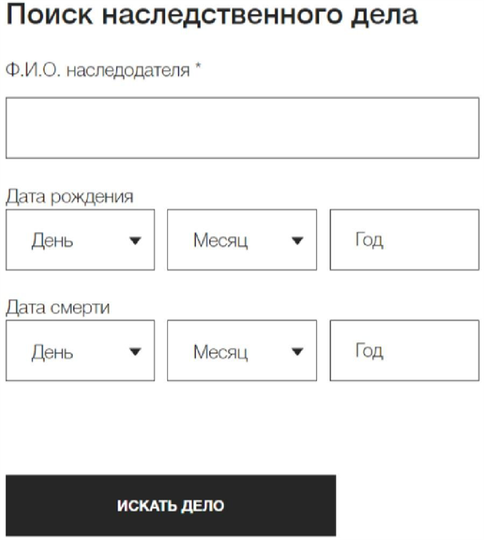 Сайт наследственное дело проверить. Реестр наследственных дел. Поиск наследственных дел по фамилии. Человека по фамилии имени и отчеству и году рождения.